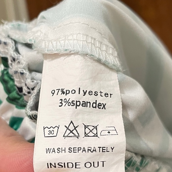 EUC Women's Wimbledon Tennis Satin Pajamas, Size Small - Picture 16 of 16